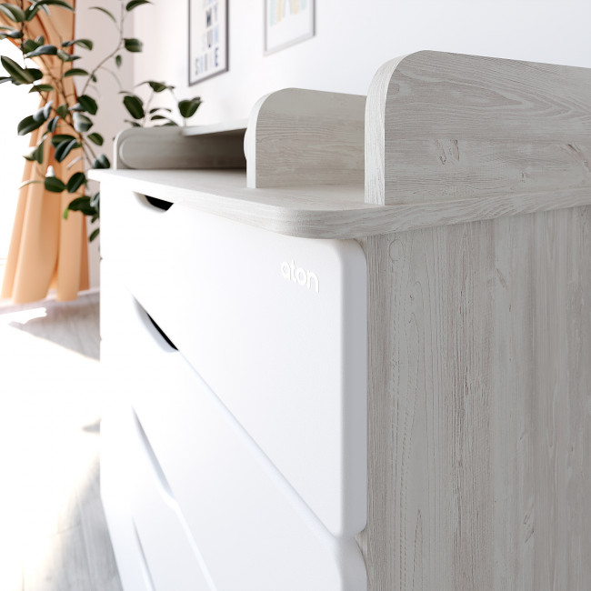 АТОН Комод Сириус-2 WOOD 804 ПВХ сосна касцина