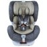 Автокресло "TOREGO" DRIVE JM05  (от 0 до 25 кг с системой ISOFIX) съемная база Серый/Лен