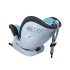 Автокресло "TOREGO" DRIVE JM05  (от 0 до 25 кг с системой ISOFIX) съемная база Серый/Бирюзовый