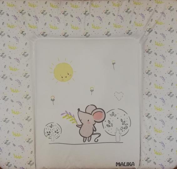 Malika Матрас для пеленания 820х730х210 Sweet Mouse